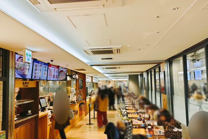 新大阪駅のエキマルキッチン