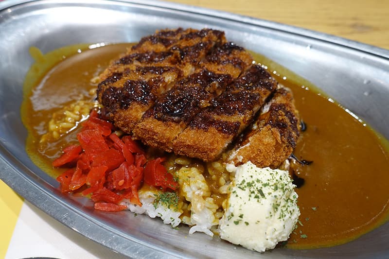 からふね屋珈琲エキマルシェ新大阪ソトエ店のロースカツカレー