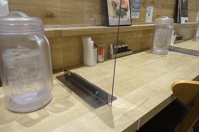 皇蘭 アルデ新大阪店の店内