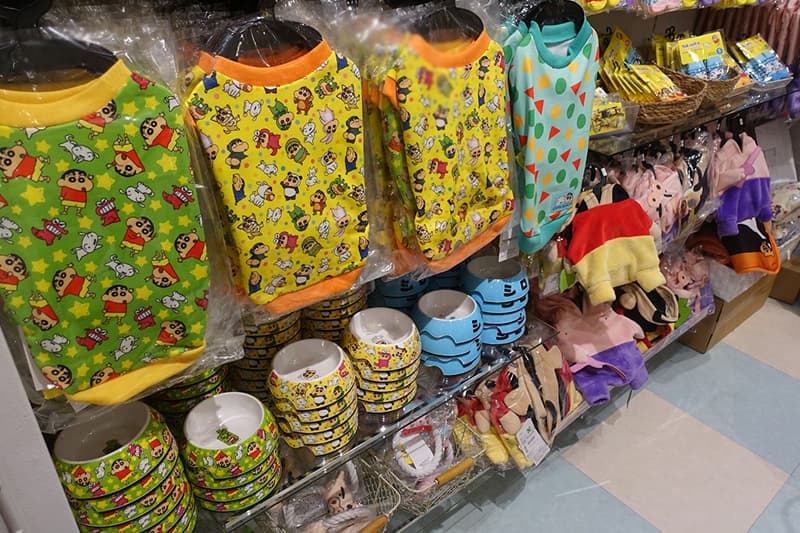 クレヨンしんちゃん アクションデパート東京駅店のペット用品
