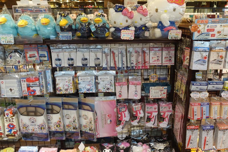 イコちゃんの鉄道グッズ