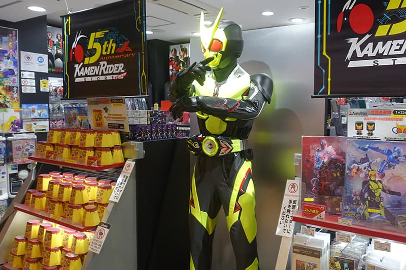 仮面ライダーストア東京の仮面ライダーゼロワン