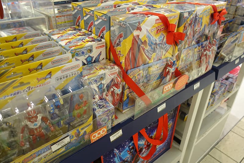 ウルトラマンワールドM78 東京駅店のおもちゃ