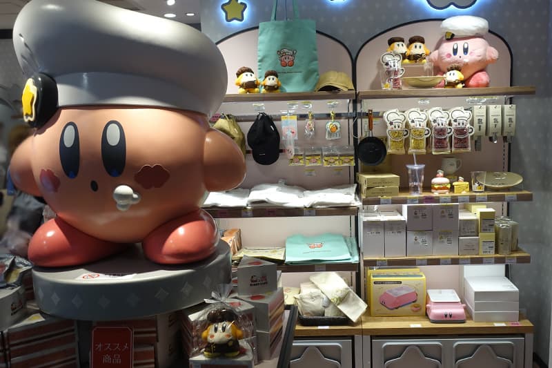 カービィカフェPETIT 東京駅のオブジェ