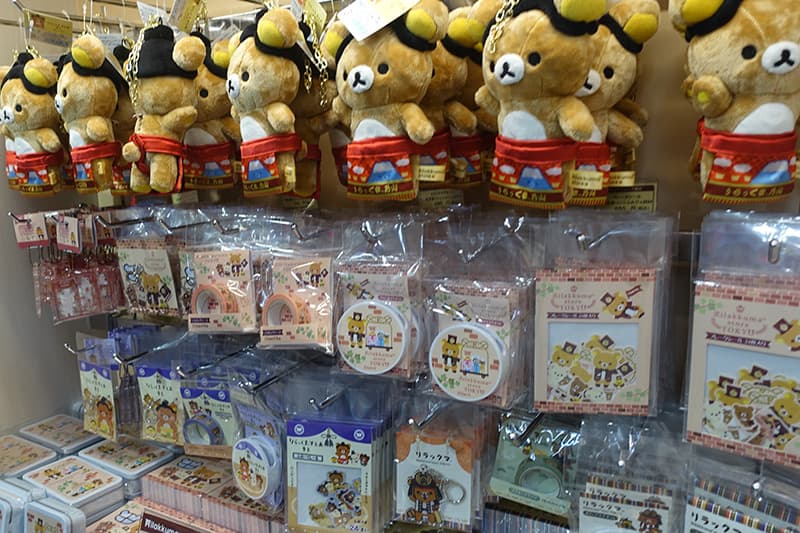 リラックマストア東京駅店のグッズ