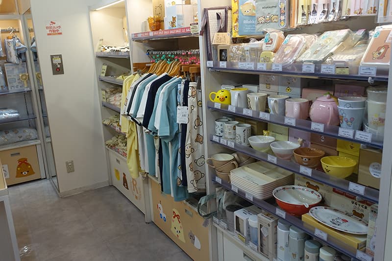 リラックマストア東京駅店のグッズ