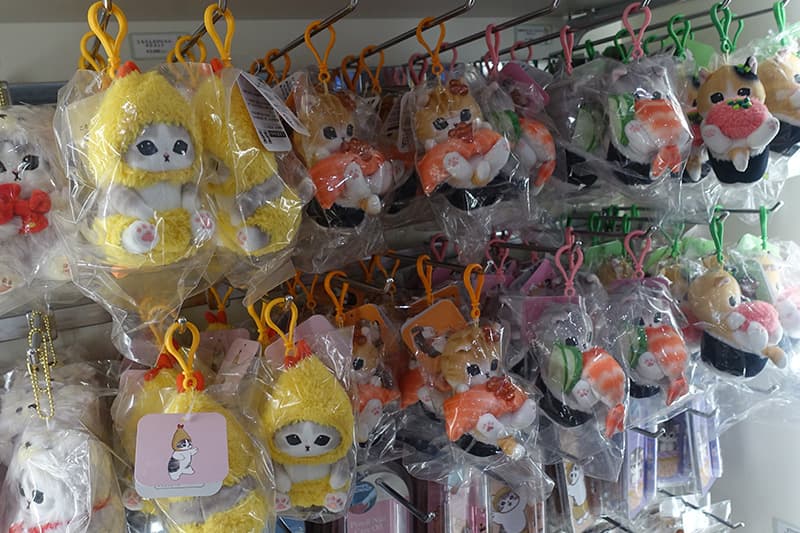 mofusand もふもふストア東京駅のぬいぐるみ