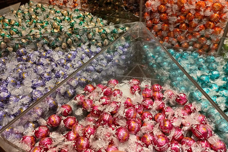 リンツのリンドールの量り売り