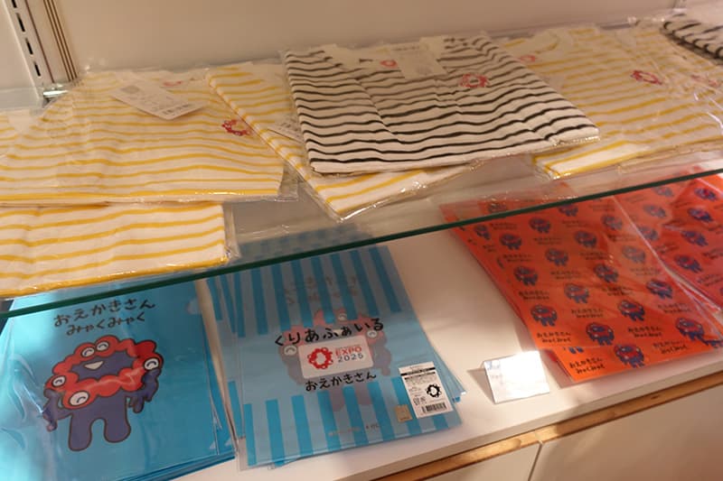 ミャクミャクのアパレル商品