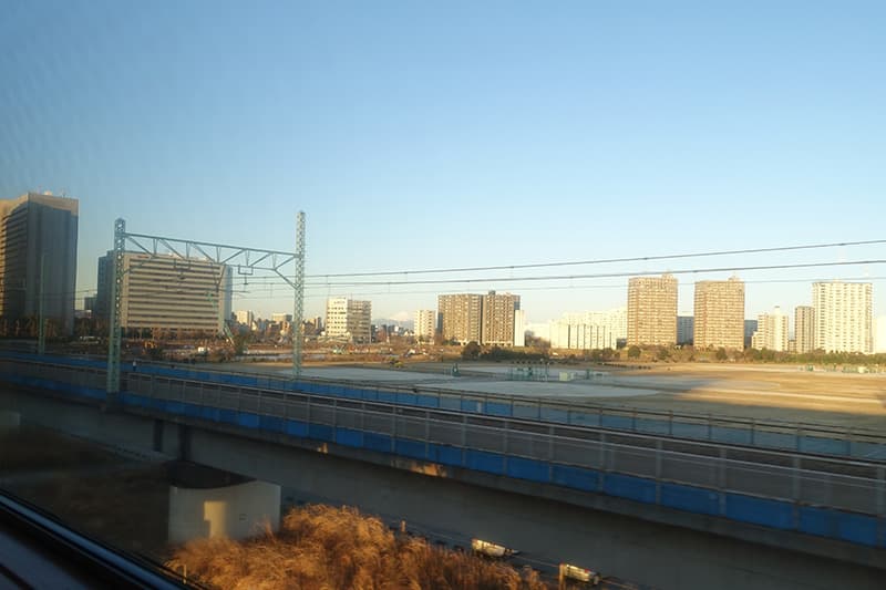 サンライズ瀬戸 出雲からの景色