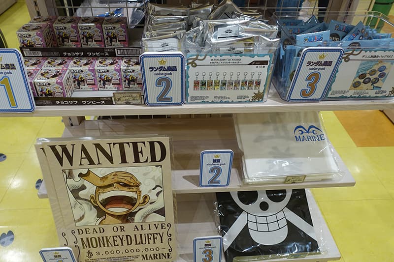 ONE PIECE 麦わらストア 梅田店の人気商品