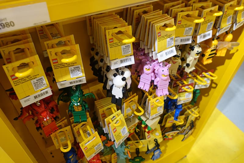 レゴのミニフィギュアキーホルダー