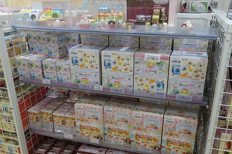 すみっコぐらしのフィギュア