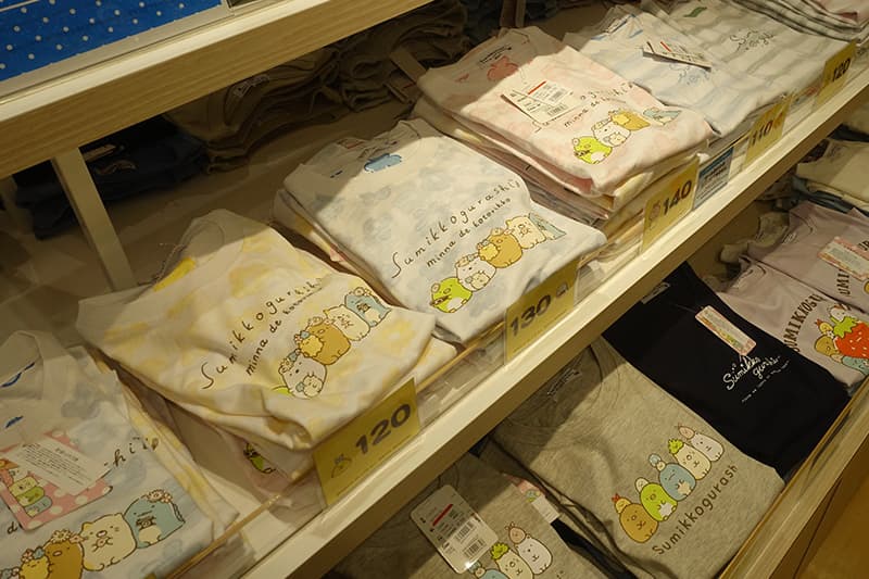 すみっコぐらしのTシャツ
