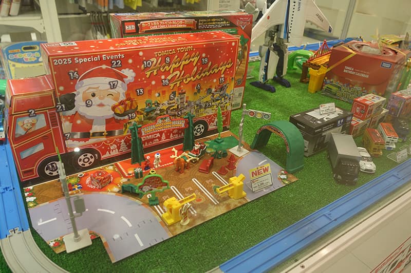 トミカ・プラレールショップ大阪店のジオラマ