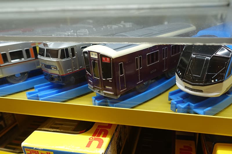 プラレールショップ大阪店の車両