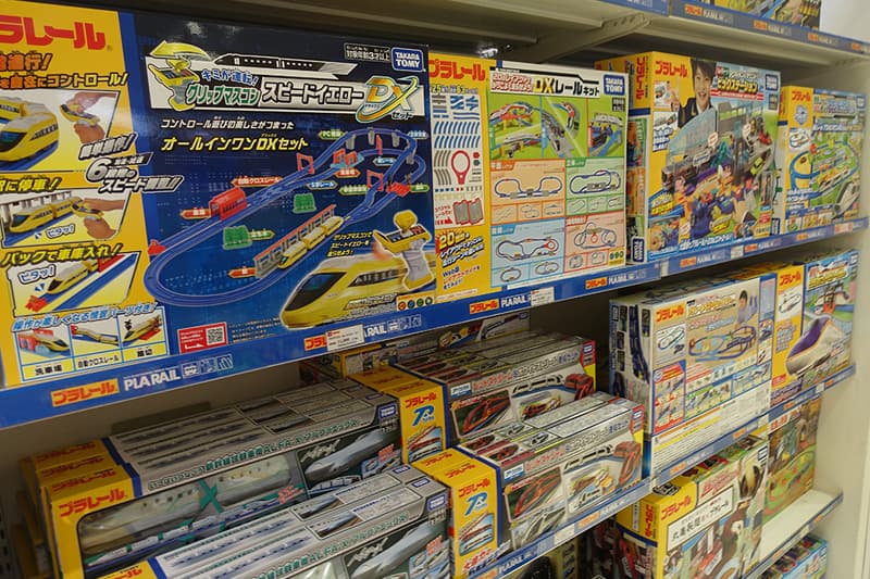 プラレールショップ大阪店のプラレールセット