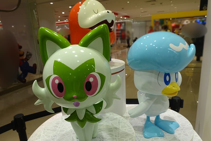 ポケモンセンターオーサカのニャオハ ホゲータ クワッス