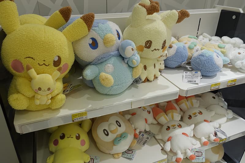 ポケモンセンターオーサカのぬいぐるみ