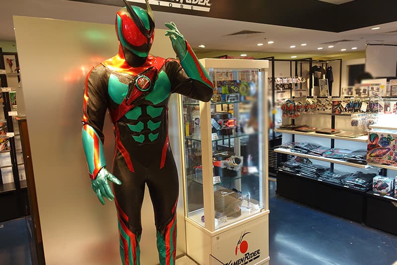 仮面ライダーストア大阪の仮面ライダーゼッツ