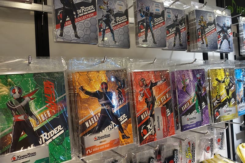 仮面ライダーストア大阪のアクリルスタンド