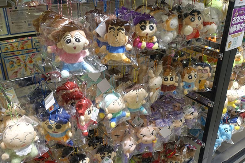 クレヨンしんちゃんのぬいぐるみ