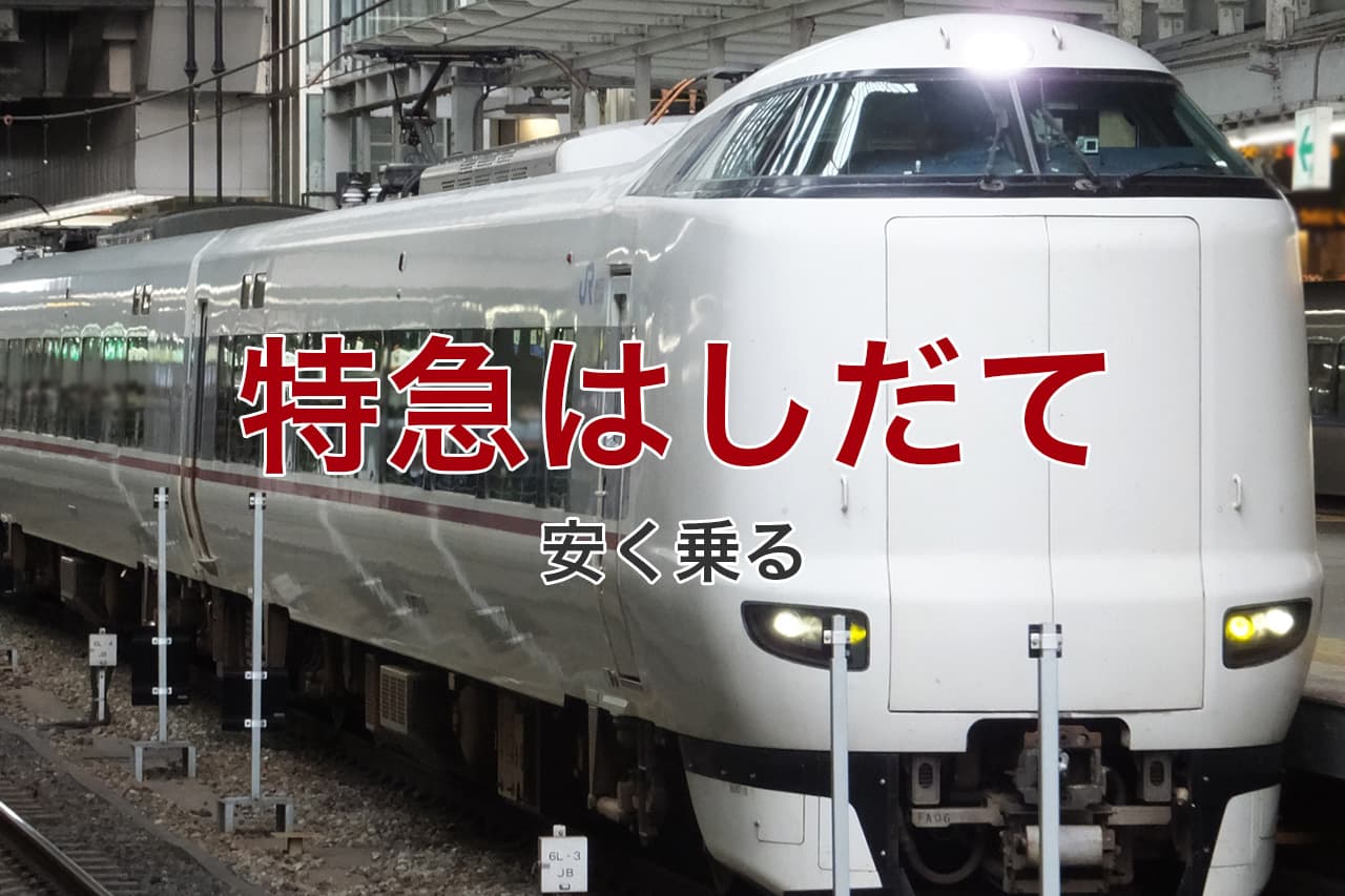 特急はしだて 安く乗る
