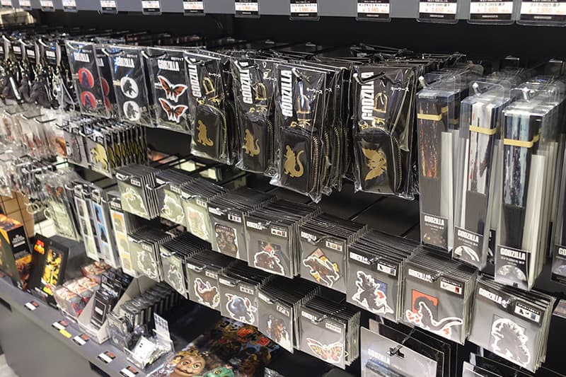 ゴジラストアUmedaのグッズ