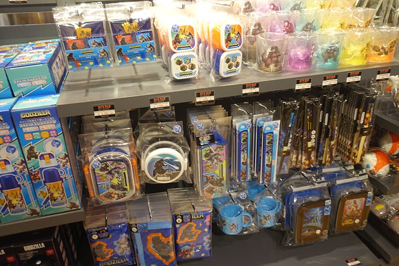 ゴジラストアUmedaのグッズ