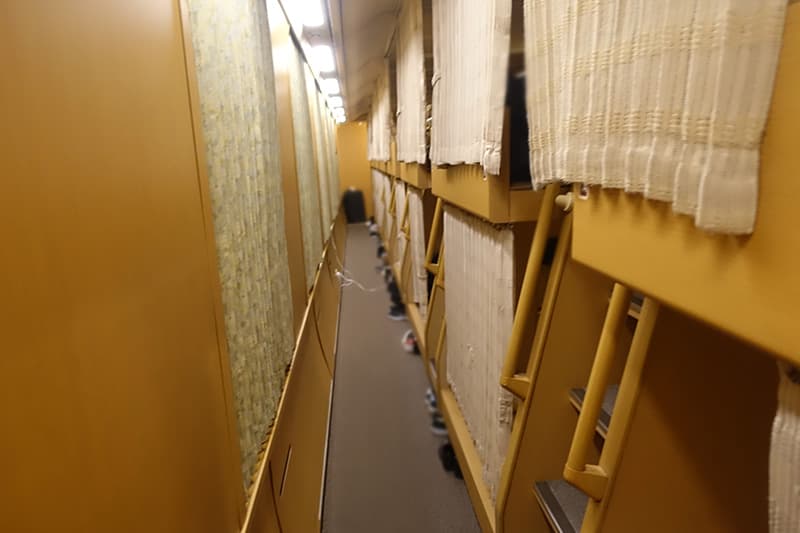 サンライズ瀬戸 出雲のノビノビ座席