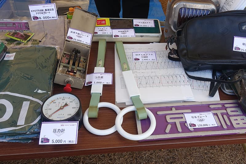 万博鉄道まつり2025with観光EXPOの鉄道部品販売