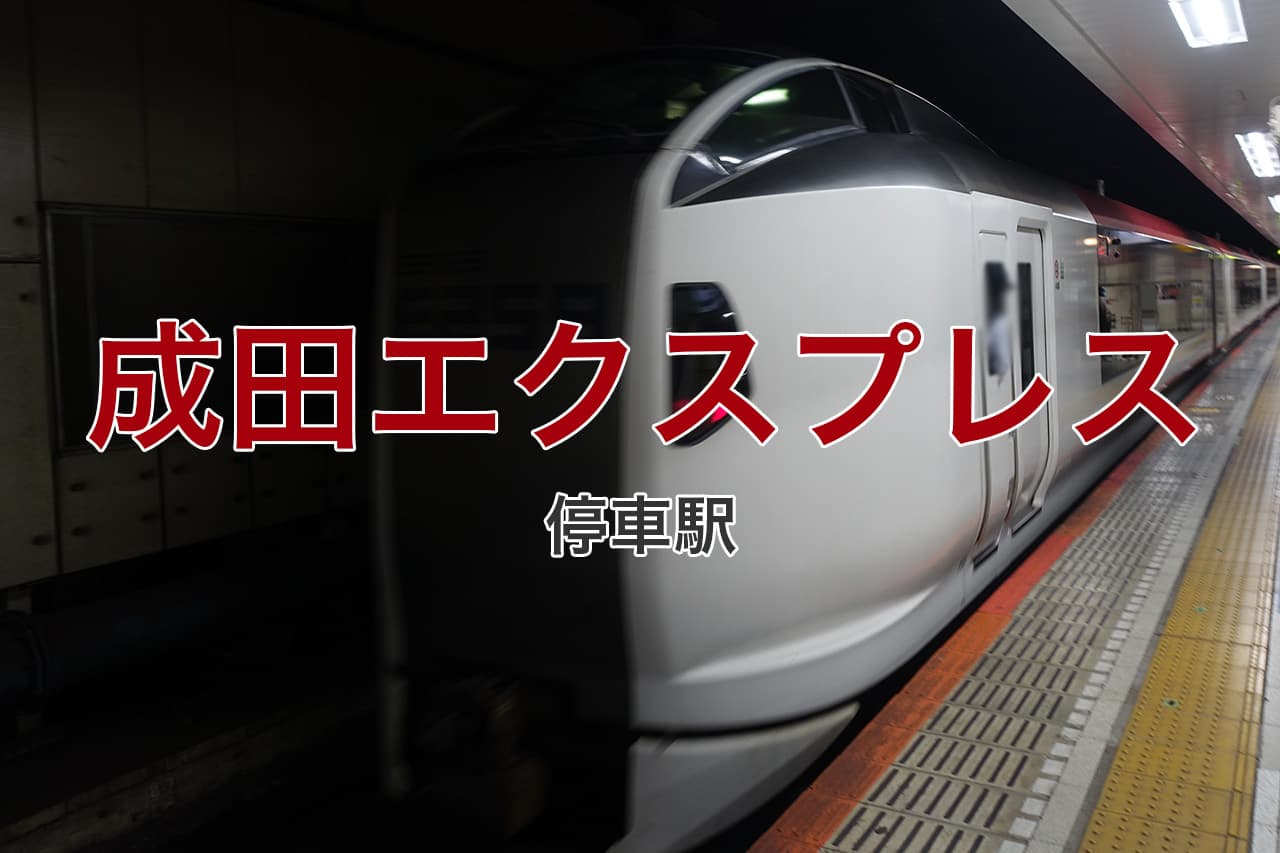 成田エクスプレス 停車駅