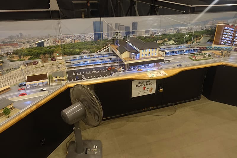 長浜鉄道スクエアの鉄道模型