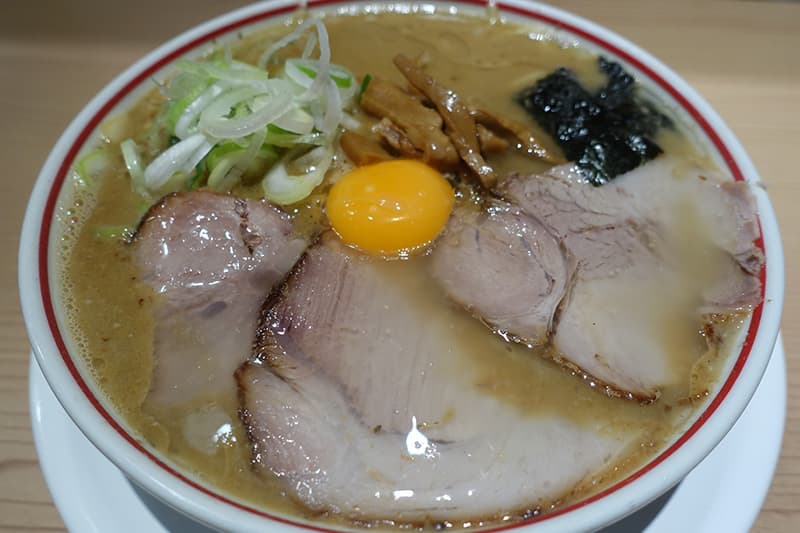 東京煮干し らーめん玉 東京駅店の特製濃厚とろりそば