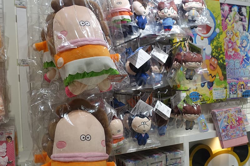 テレアサショップ東京駅店のあたしンちのグッズ